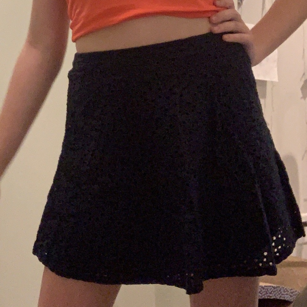 Navy Blue Skirt